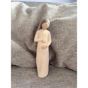 Willow Tree Cherish Pregnant Figurine 2002 By Susan Lordi 8.25 in Tall Demdaco